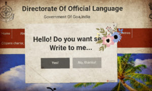 Goa Govt websites link to porn