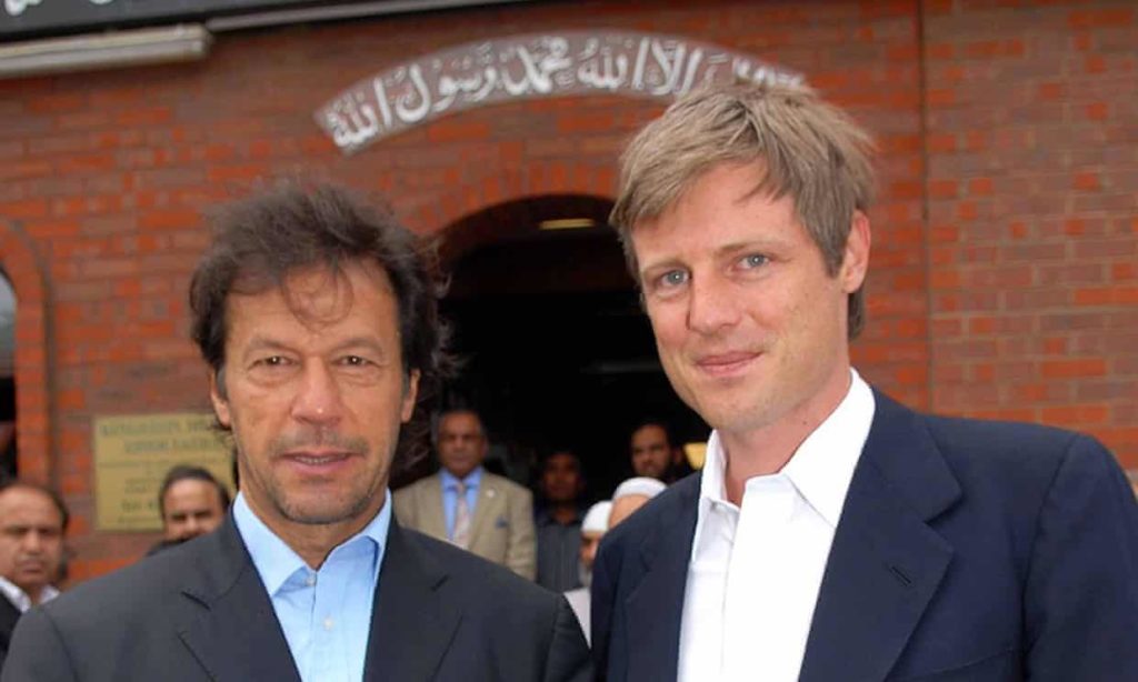 Imran Khan with Zac Goldsmith