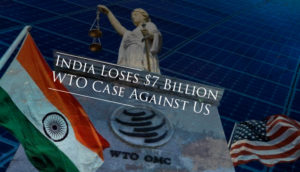 India loses $7 Billion WTO case against US