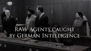 RAW Agents caught by German Intelligence