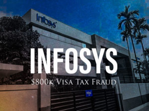 Infosys To Pay $800k In Visa Tax Fraud