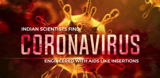 Indian Scientists Discover Coronavirus Engineered With AIDS Like Insertions