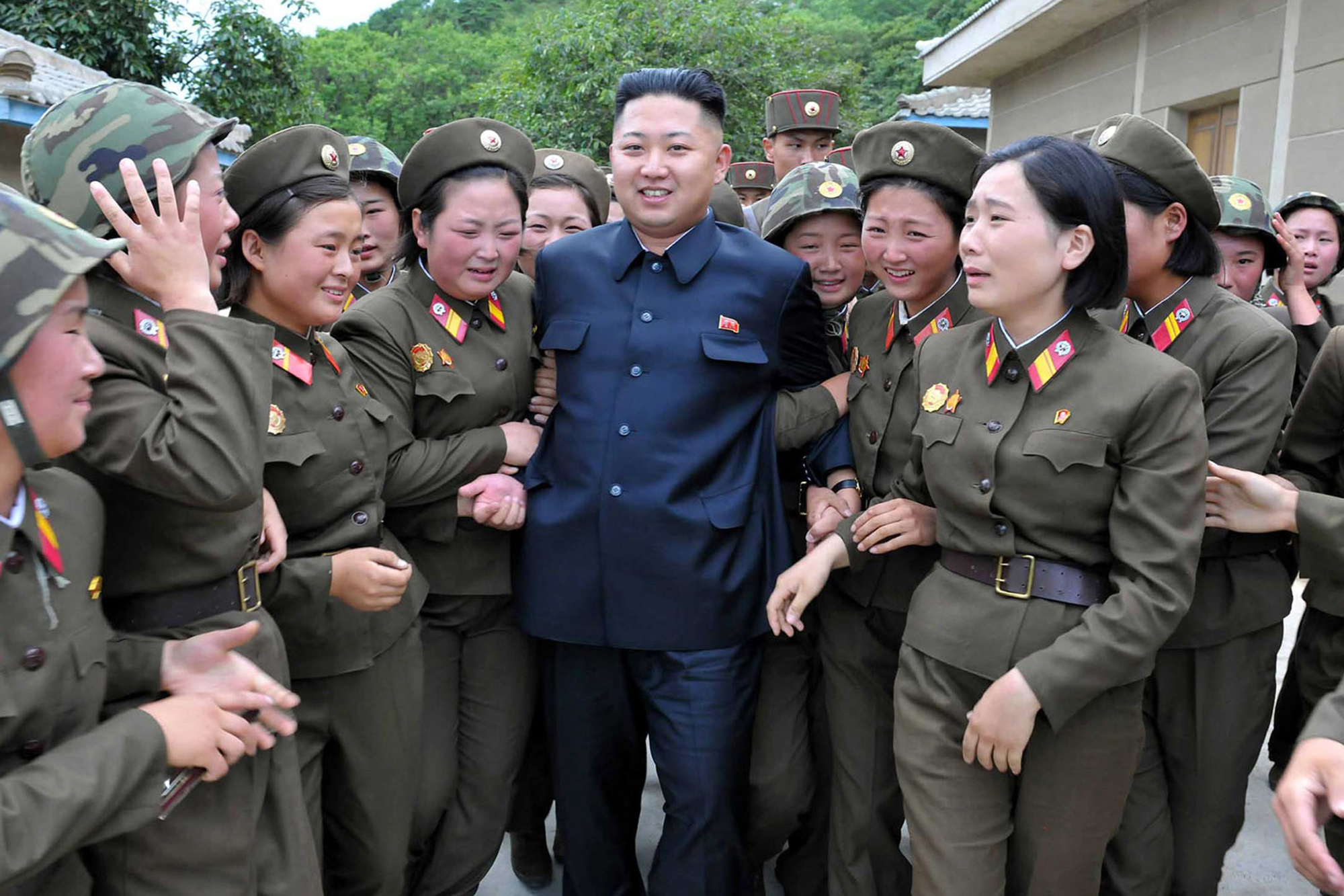 El escuadrón de placer de Kim Jong Un