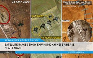 Satellite Images Show Expanding Chinese Airbase Near Ladakh