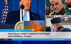 Iran issues arrest warrant for Trump, asks Interpol to help