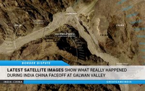 Satellite Images Galwan Valley