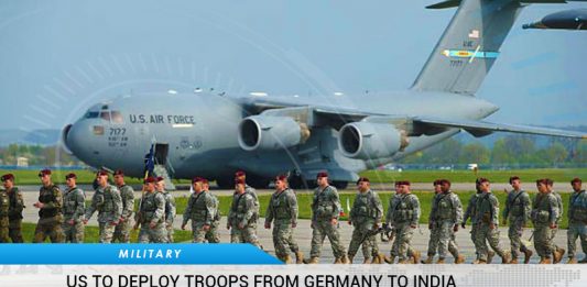 US To Deploy Troops From Germany To India