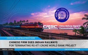 Chinese Firm Sues Indian Railways