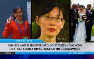 Chinese Whistleblower Virologist Dr Li-Meng Yan Flees Hong Kong To Expose Secret Investigation On Coronavirus