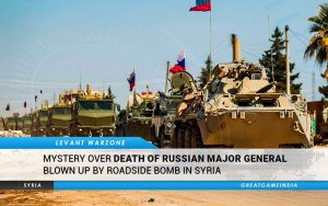 Mystery Over Death Of Russian Major General Blown Up By Roadside Bomb In Syria