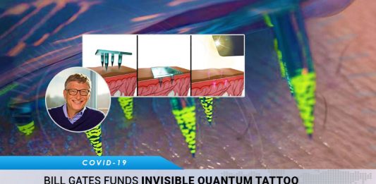 Bill Gates Invisible Tattoo Vaccine