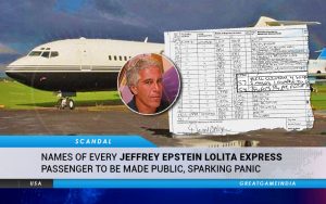 Names Of Every Jeffrey Epstein Lolita Express Passenger To Be Made Public