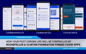 How Your Post COVID Life Will Be Controlled By Rockefeller & Clinton Foundation Funded Apps