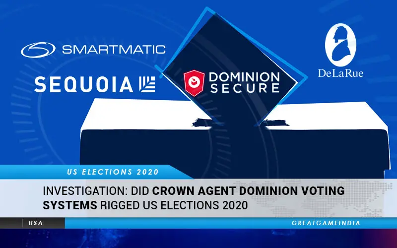 INVESTIGATION: Did Crown Agent Dominion Voting Systems Rig The US Elections 2020 | GreatGameIndia