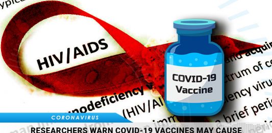 Researchers Warn COVID-19 Vaccines May Cause HIV Infection