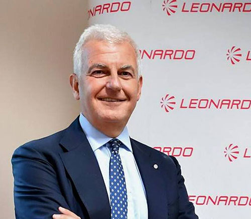 Alessandro Profumo CEO of Italian Defence company Leonardo