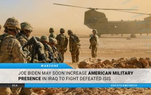 Joe Biden May Soon Increase American Military Presence In Iraq To Fight Defeated ISIS