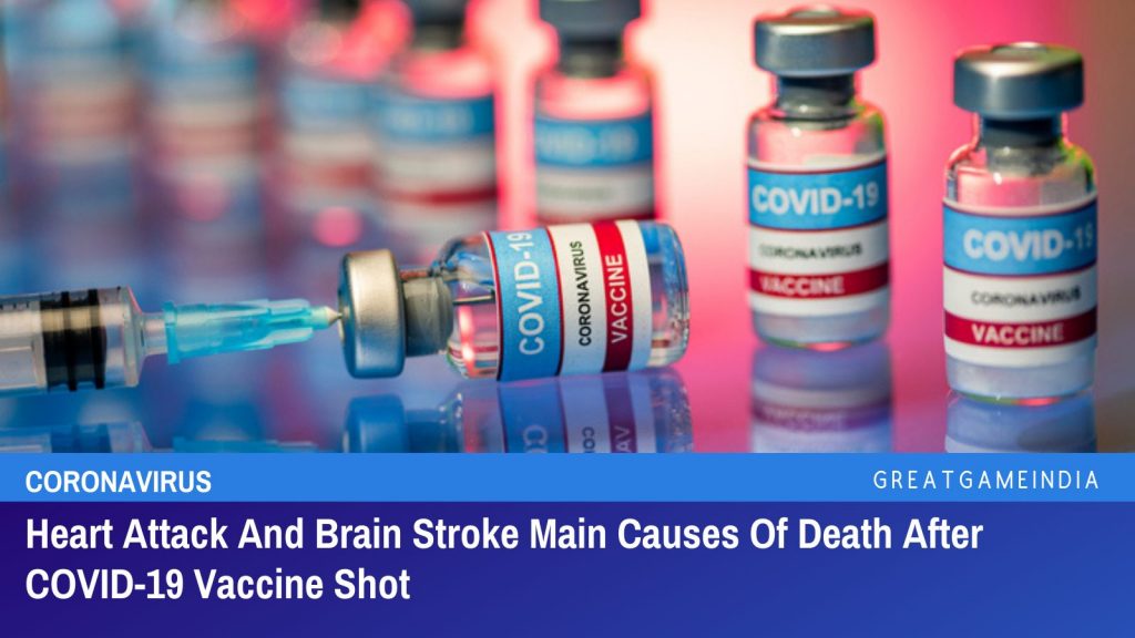 Heart Attack And Brain Stroke Main Causes Of Death After COVID-19 Vaccine Shot