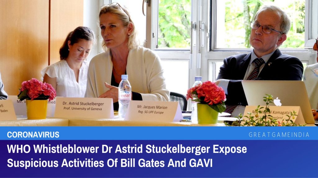 La dénonciatrice de l'OMS, Astrid Stuckelberger, dénonce les activités suspectes de Bill Gates et de GAVI
