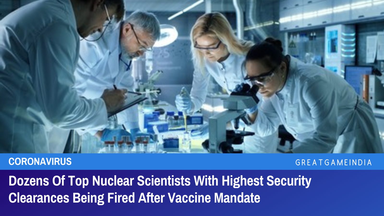 Dozens Of Top Nuclear Scientists With Highest Security Clearances Being