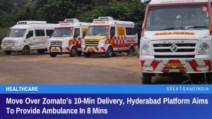 Move Over Zomato’s 10-Min Delivery, Hyderabad Platform Aims To Provide Ambulance In 8 Mins