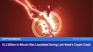 $1.2 Billion In Bitcoin Was Liquidated During Last Week's Crypto Crash