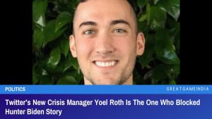 Twitter’s New Crisis Manager Yoel Roth Is The One Who Blocked Hunter Biden Story