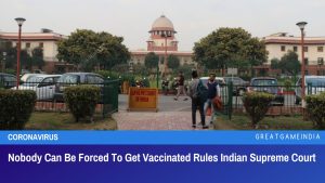 Nobody Can Be Forced To Get Vaccinated Rules Indian Supreme Court