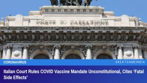 Italian Court Rules COVID Vaccine Mandate Unconstitutional, Cites ‘Fatal Side Effects’