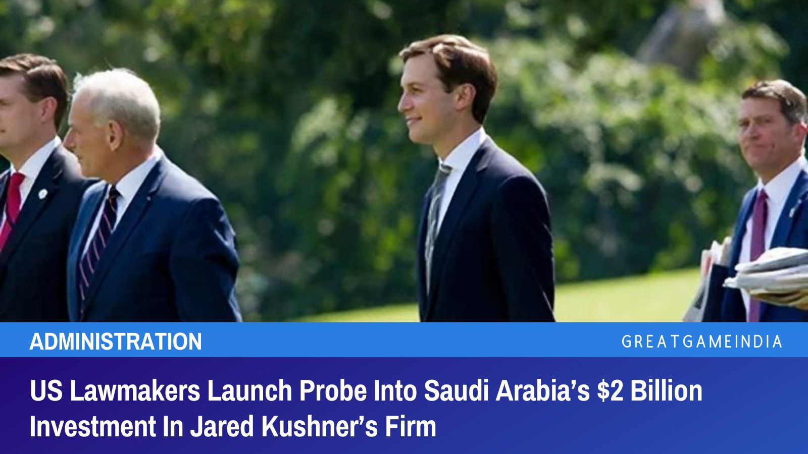 US Lawmakers Launch Probe Into Saudi Arabia’s $2 Billion Investment In ...