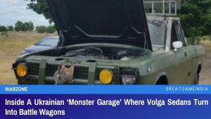 Inside A Ukrainian Monster Garage Where Volga Sedans Turn Into Battle Wagons