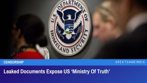 Leaked Documents Expose US Ministry Of Truth