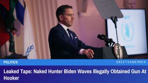 Leaked Tape Naked Hunter Biden Waves Illegally Obtained Gun At Hooker