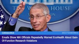 Emails Show NIH Officials Repeatedly Warned EcoHealth About Gain-Of-Function Research Violations