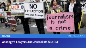 Assange’s Lawyers And Journalists Sue CIA