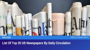 List Of Top 25 US Newspapers By Daily Circulation