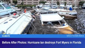 Before After Photos Hurricane Ian destroys Fort Myers in Florida