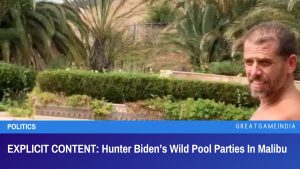 EXPLICIT CONTENT Hunter Biden’s Wild Pool Parties In Malibu