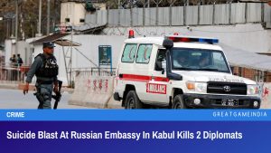 Suicide Blast At Russian Embassy In Kabul Kills 2 Diplomats