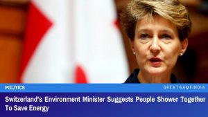 Switzerland’s Environment Minister Suggests People Shower Together To Save Energy