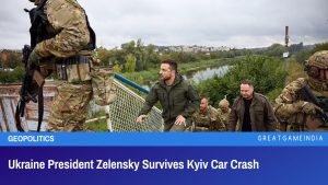 Ukraine President Zelensky Survives Kyiv Car Crash