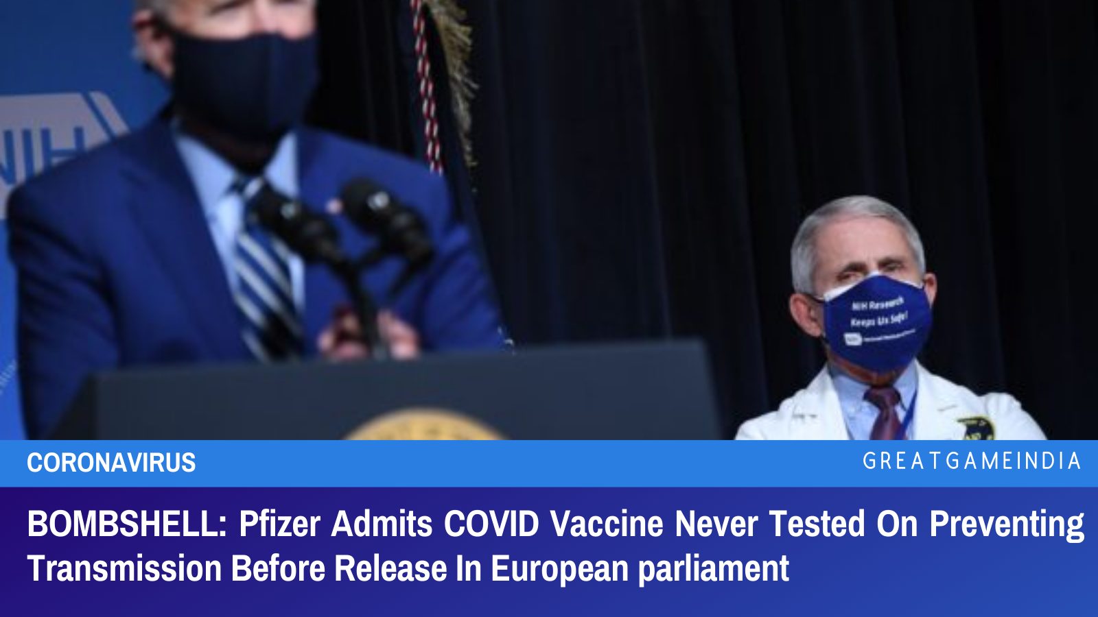 BOMBSHELL: Pfizer Admits COVID Vaccine Never Tested On Preventing