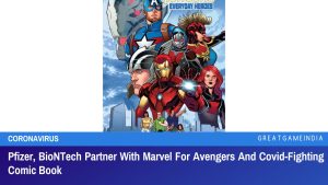 Pfizer BioNTech Partner With Marvel For Avengers And Covid-Fighting Comic Book