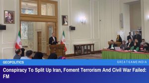 Conspiracy To Split Up Iran Foment Terrorism And Civil War Failed FM