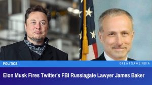 Elon Musk Fires Twitter's FBI Russiagate Lawyer James Baker