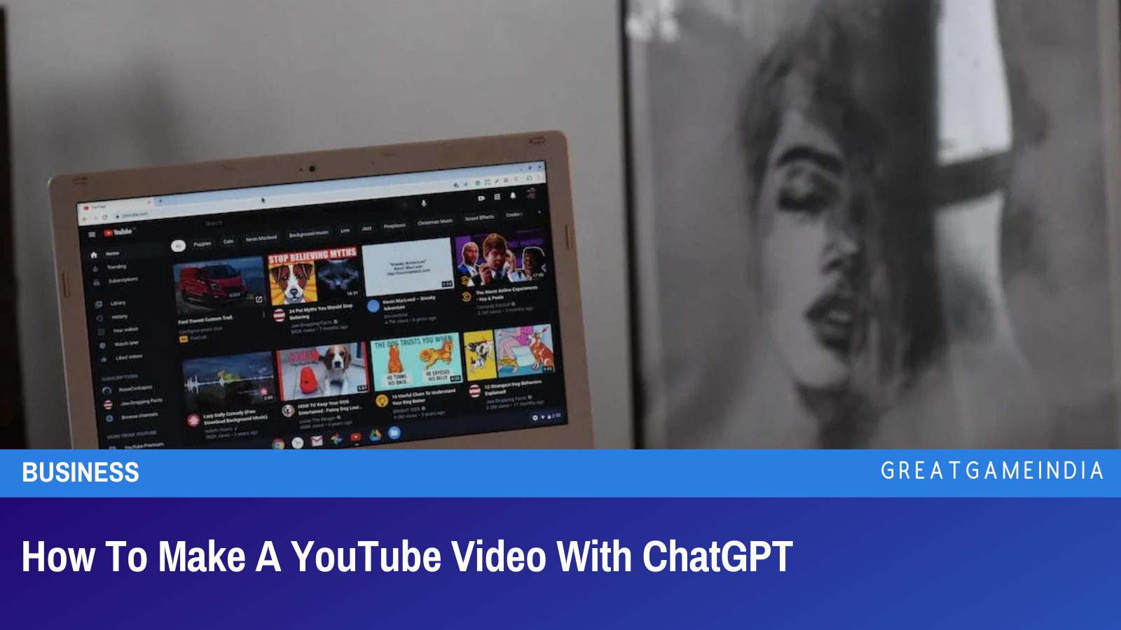 How To Make A YouTube Video With ChatGPT - GreatGameInternational