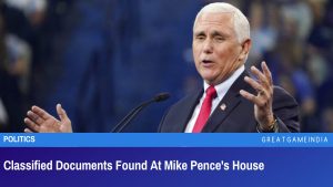 Classified Documents Found At Mike Pence's House