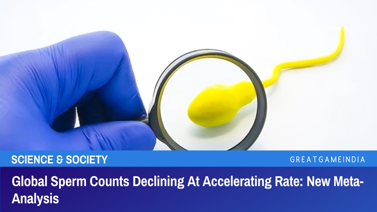 Global Sperm Counts Declining At Accelerating Rate New Meta Analysis Greatgameindia 