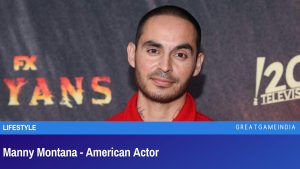 Manny Montana - American Actor