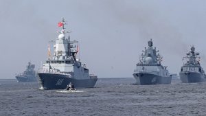 Russian Warships Enters The Red Sea 1